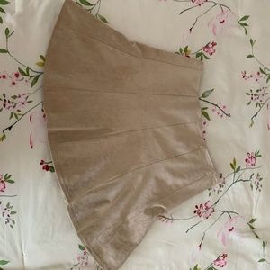 BCBG Suede Skirt